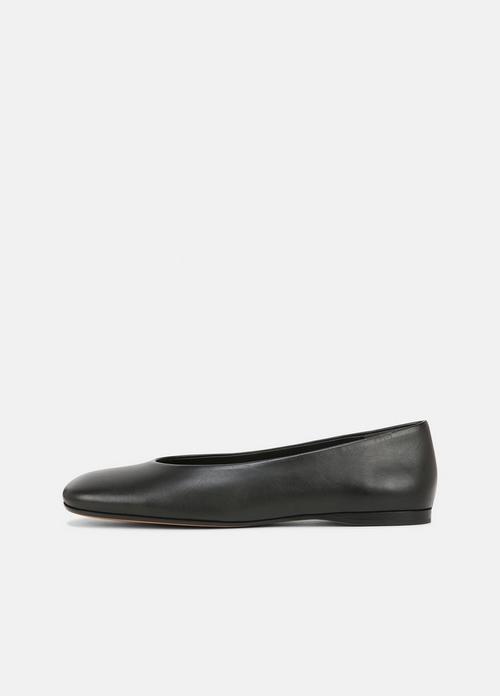 Leah Leather Flat