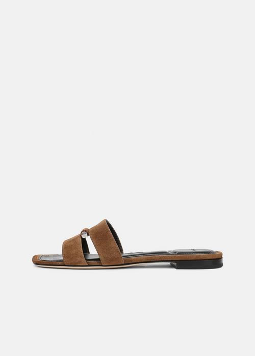 Piper Suede Slide Sandal