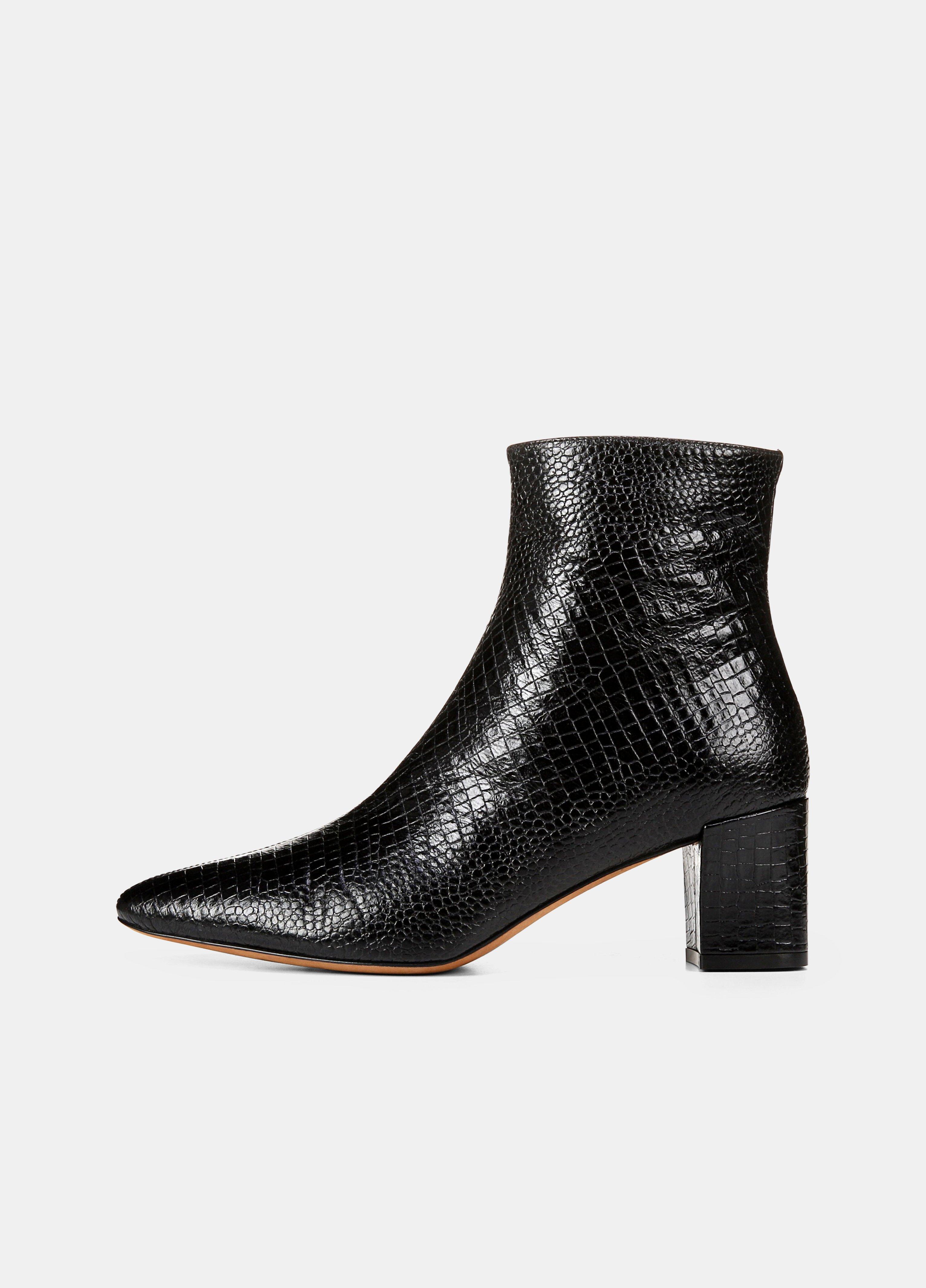 Vince halle flare outlet heel bootie