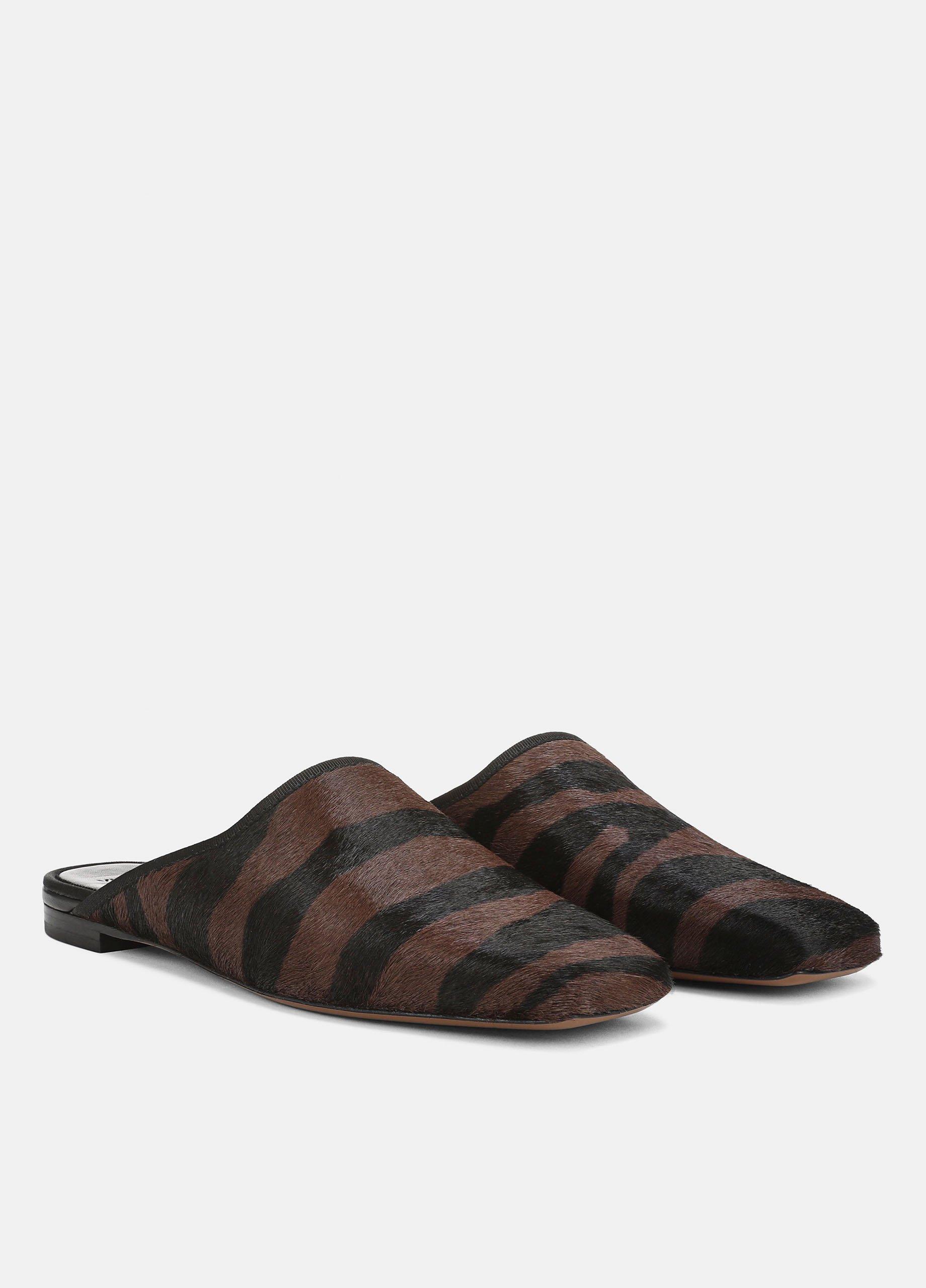 Dakota Animal-Print Calf Hair Mule image number 1
