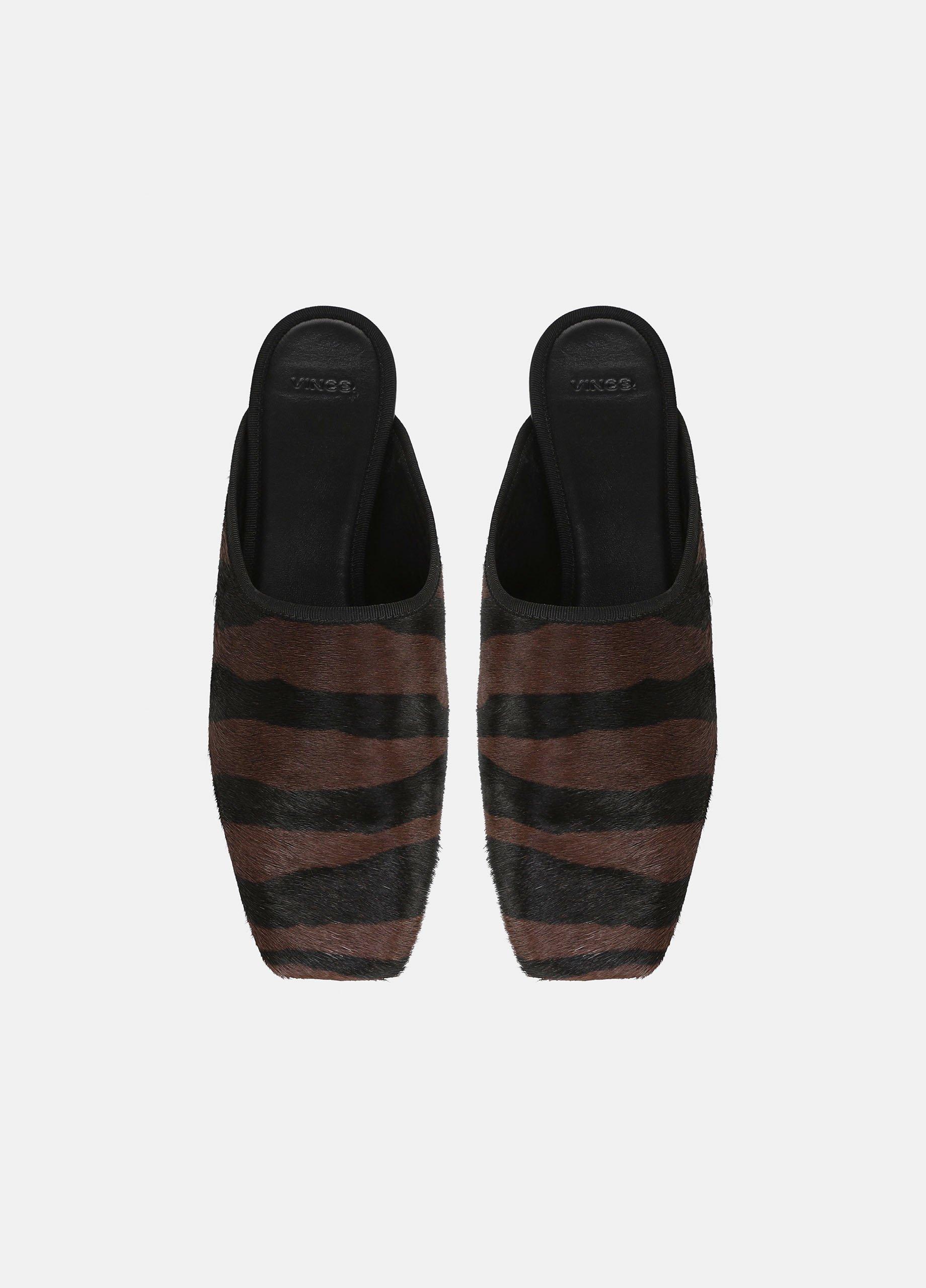 Dakota Animal-Print Calf Hair Mule image number 3