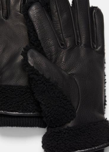 Shearling and Leather Glove image number 1
