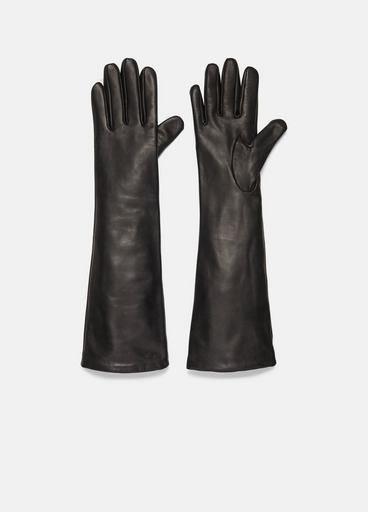 Cashmere-Lined Long Leather Glove image number 0