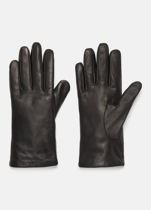 Cashmere-Lined Short Leather Glove