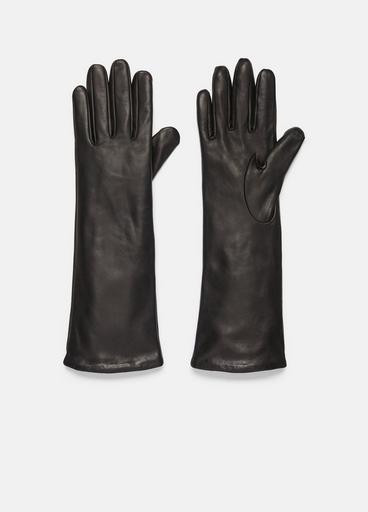Cashmere-Lined Medium Leather Glove image number 0