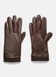 Leather Glove with Cashmere Cuff image number 0