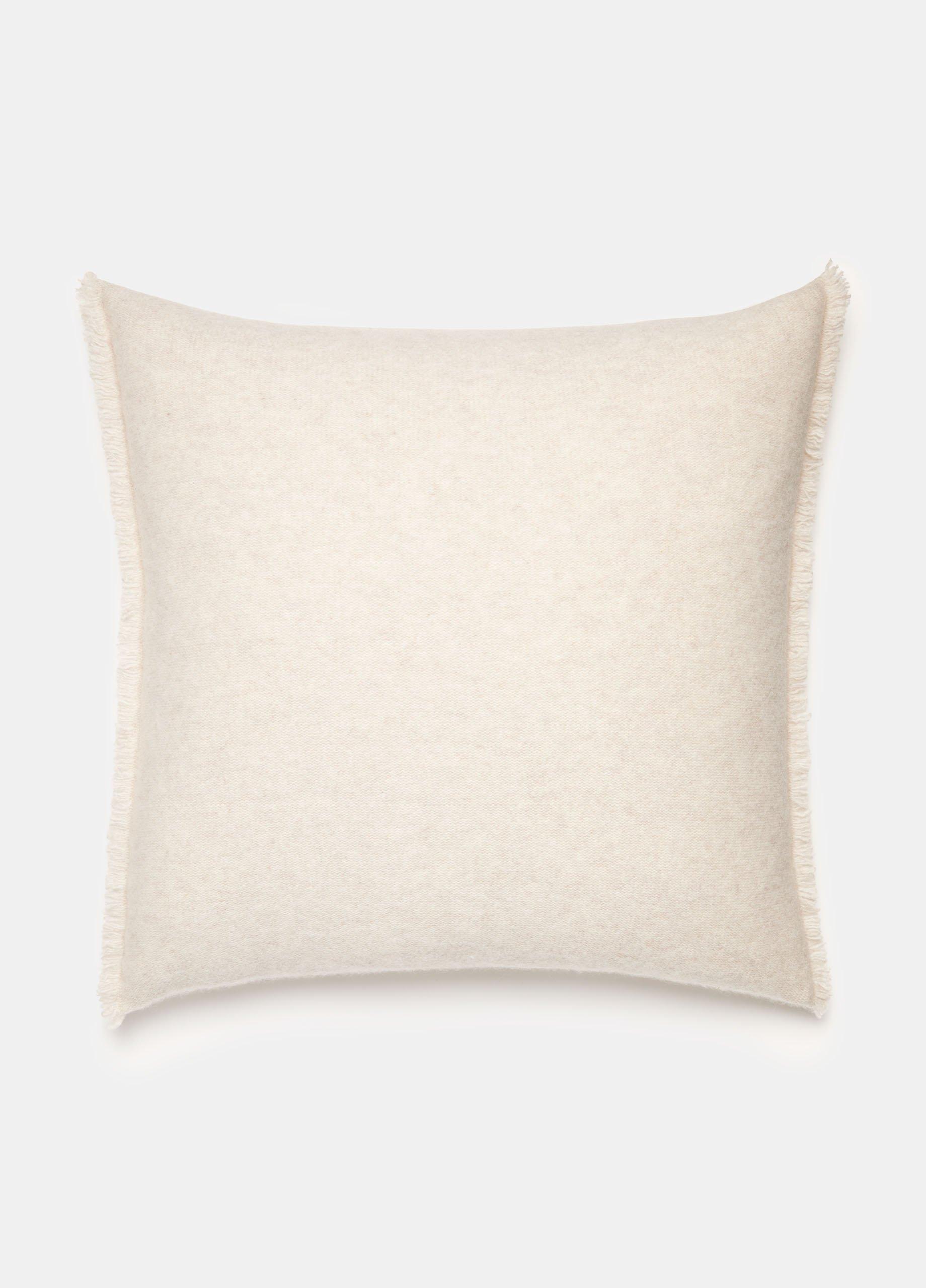 Boiled Cashmere Square Pillow