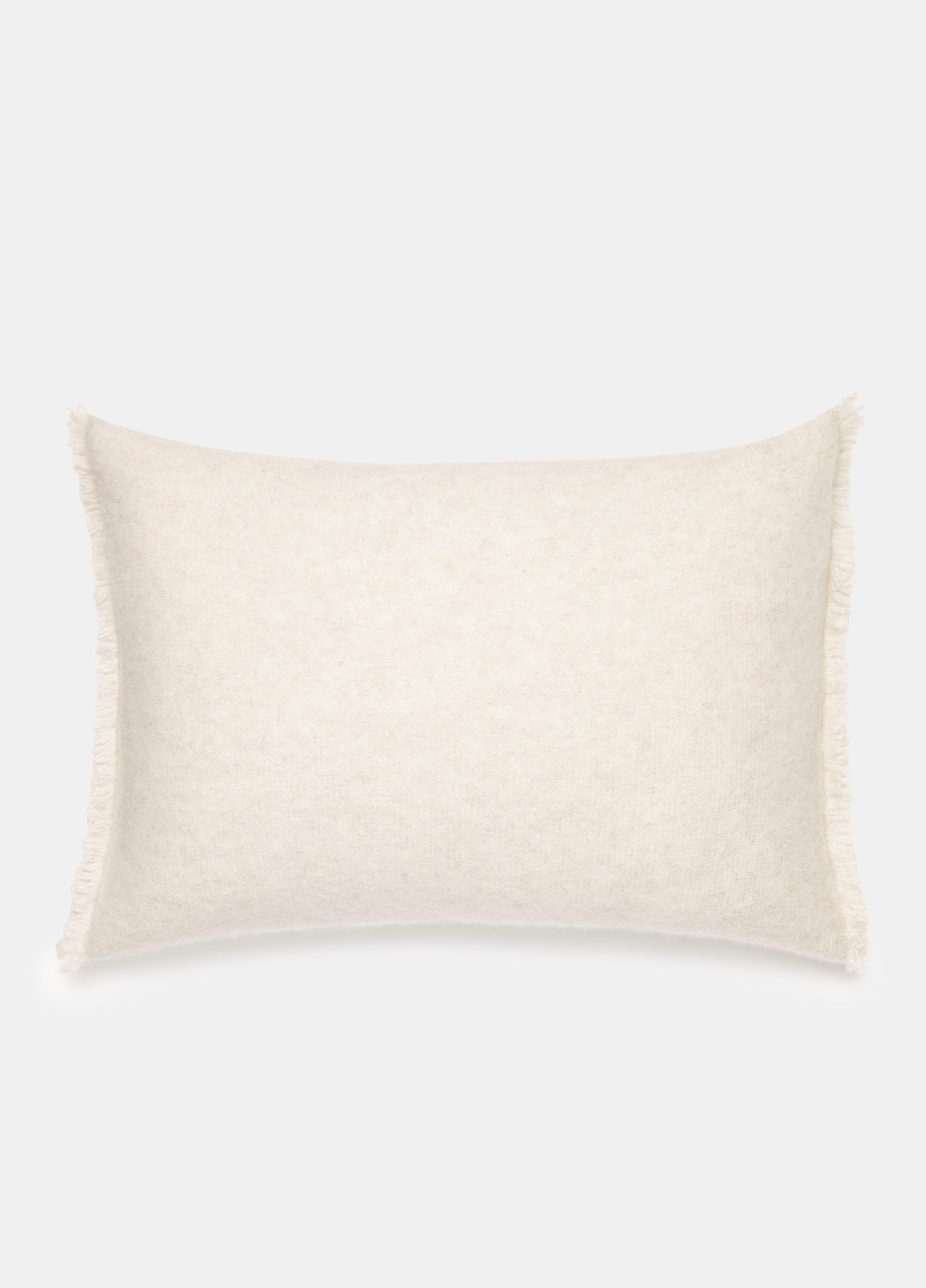 Boiled Cashmere Rectangle Pillow