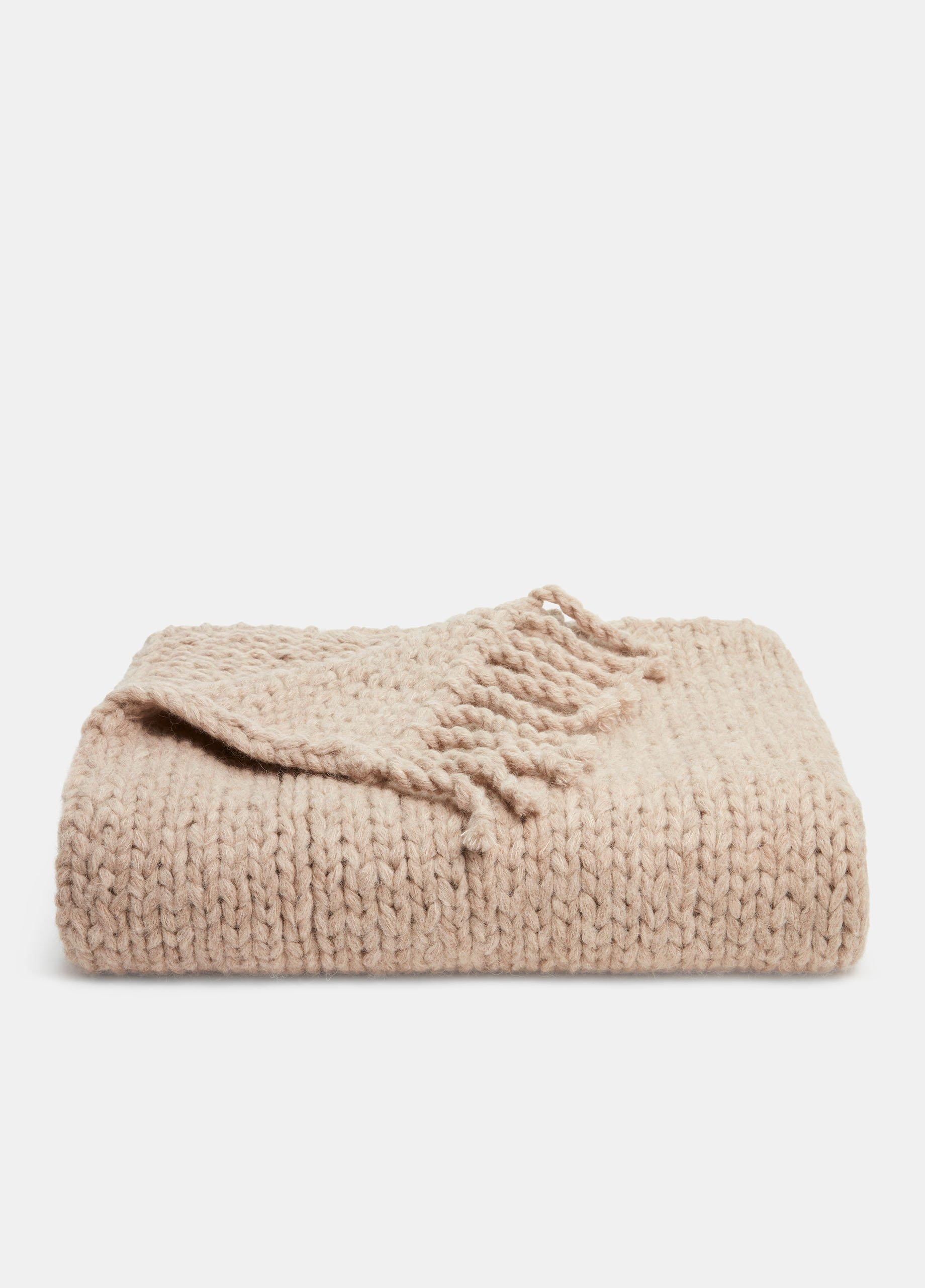 Hand Knit Blanket image number 1