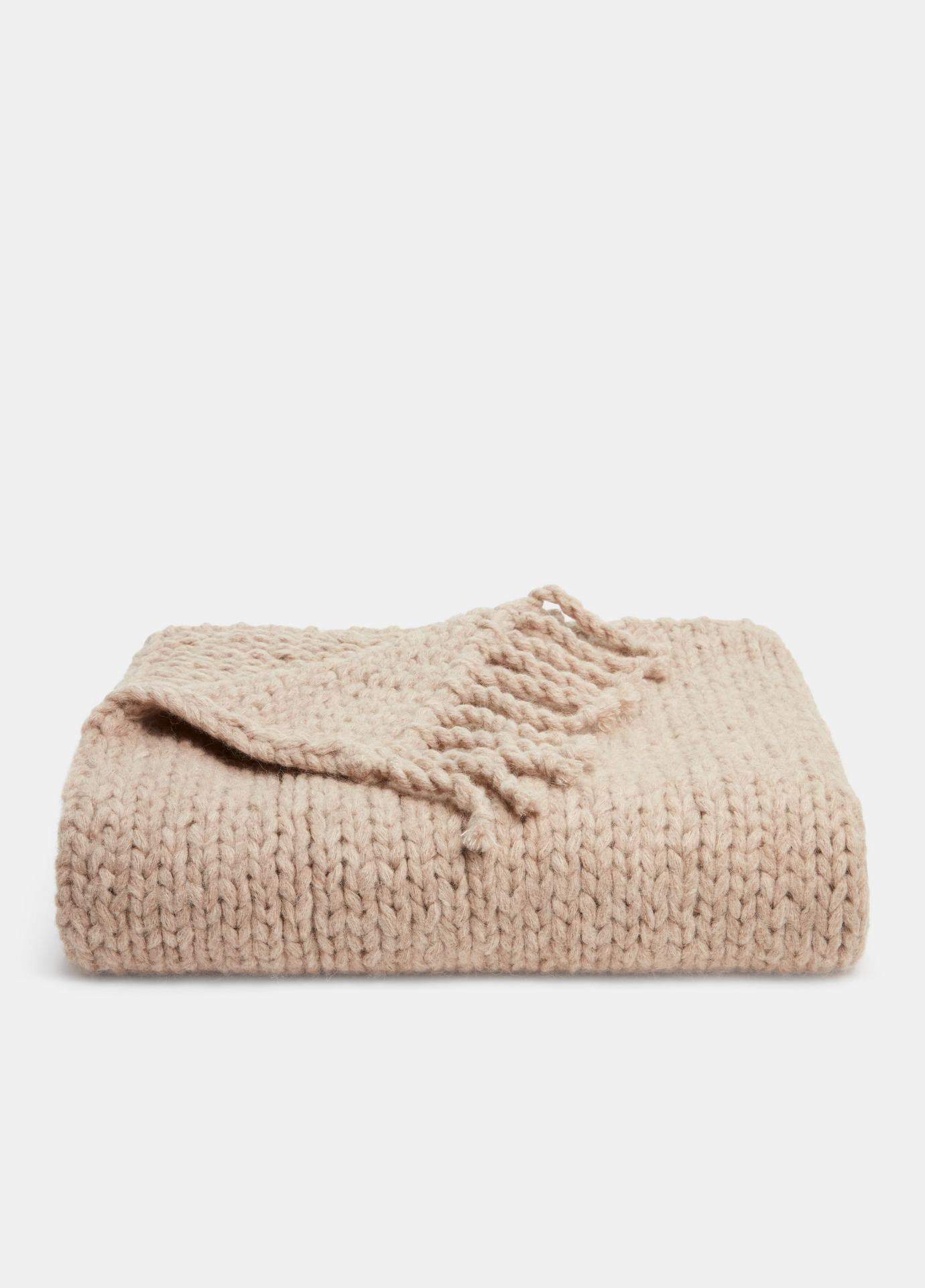 Vince Hand Knit Blanket