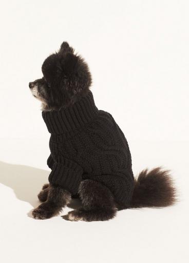 Cable Knit Dog Sweater image number 0