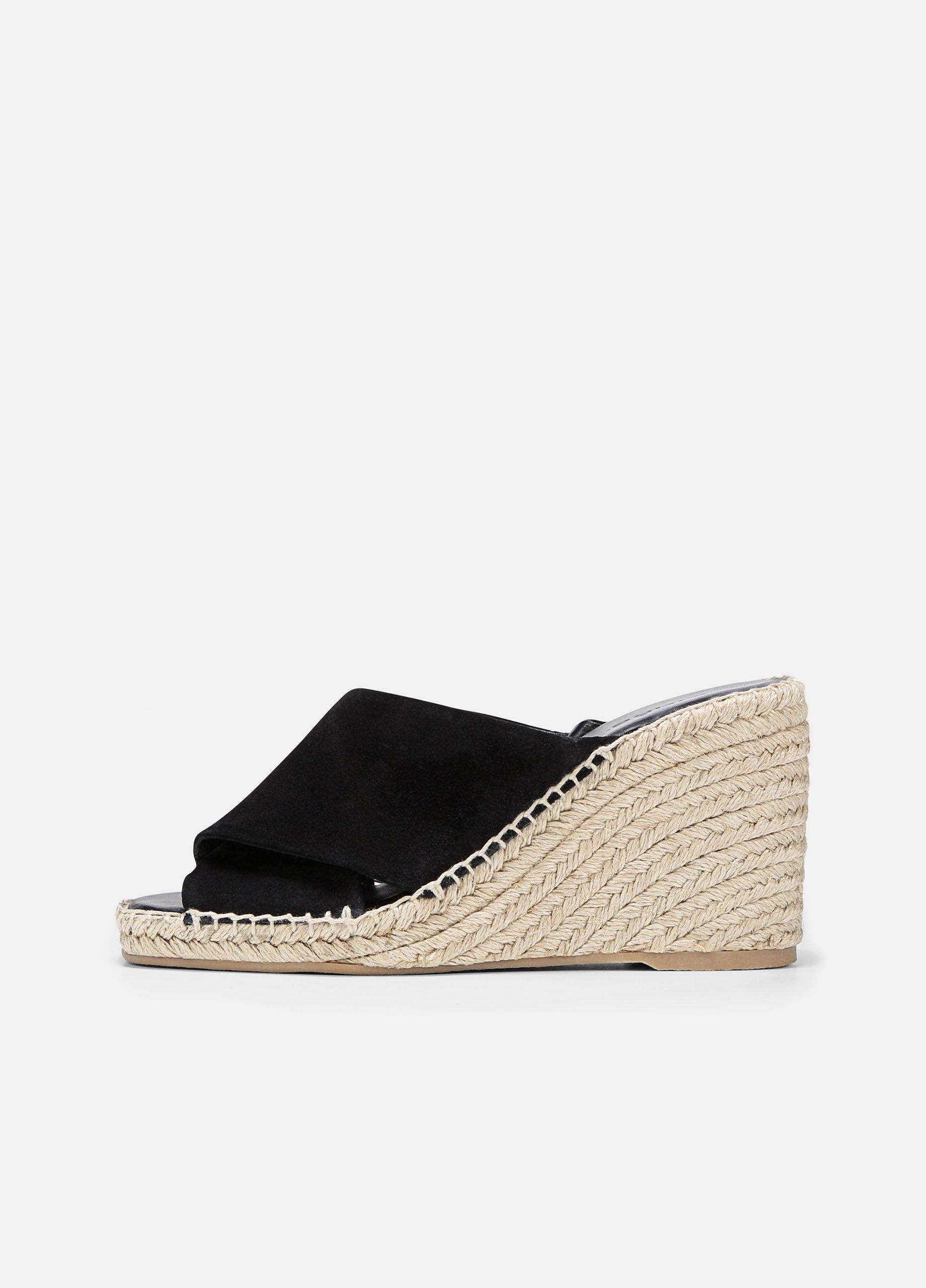 Gaelan Suede Wedge Sandal image number 0