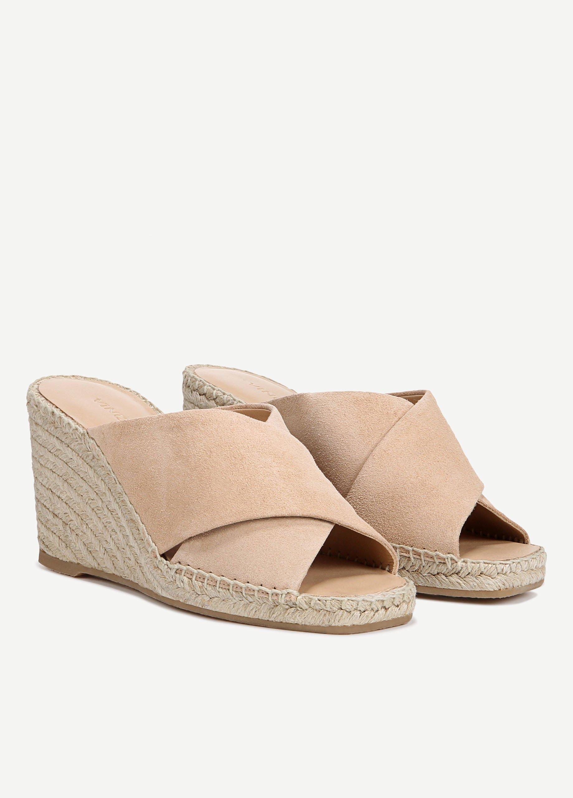 Gaelan Suede Wedge Sandal image number 1