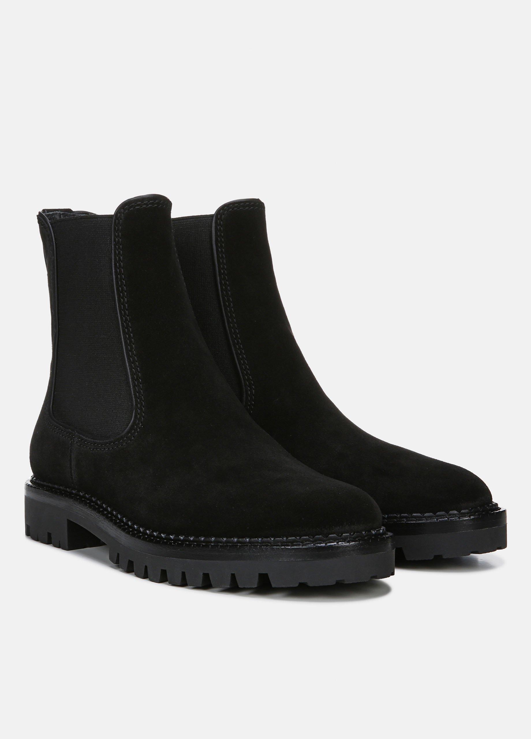 vince carmine leather chelsea boots