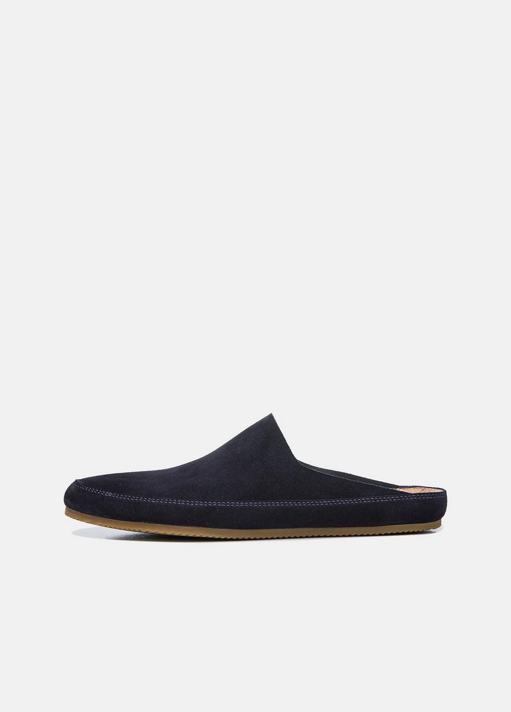 Suede Alonzo Backless Loafer
