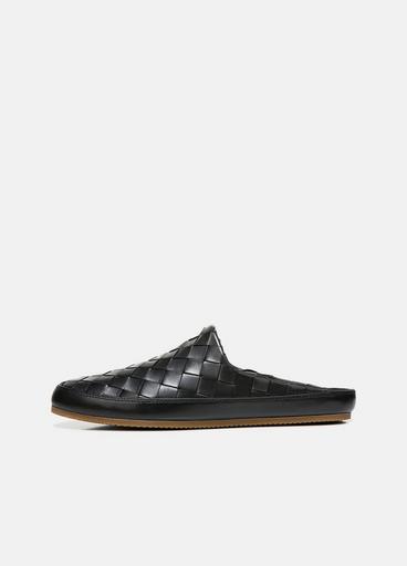 Woven Leather Alonzo Backless Loafer image number 0