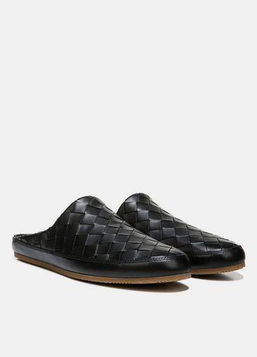 Woven Leather Alonzo Backless Loafer image number 1