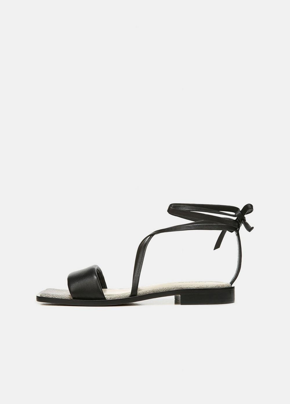 Layla Leather Wrap Sandal for Women | Vince