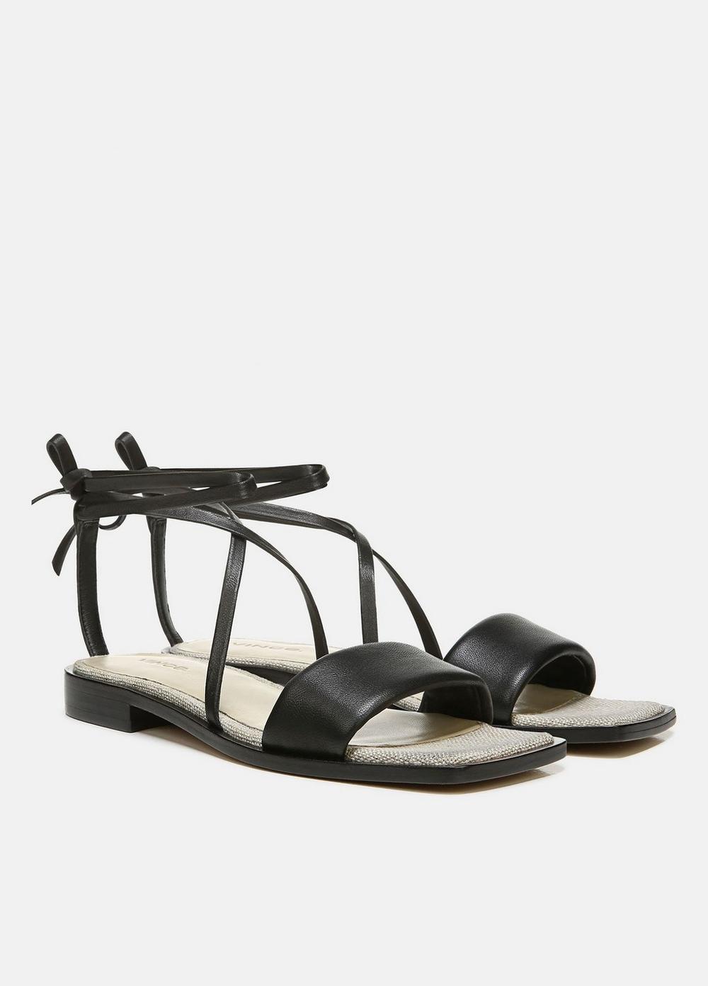 Layla Leather Wrap Sandal for Women | Vince