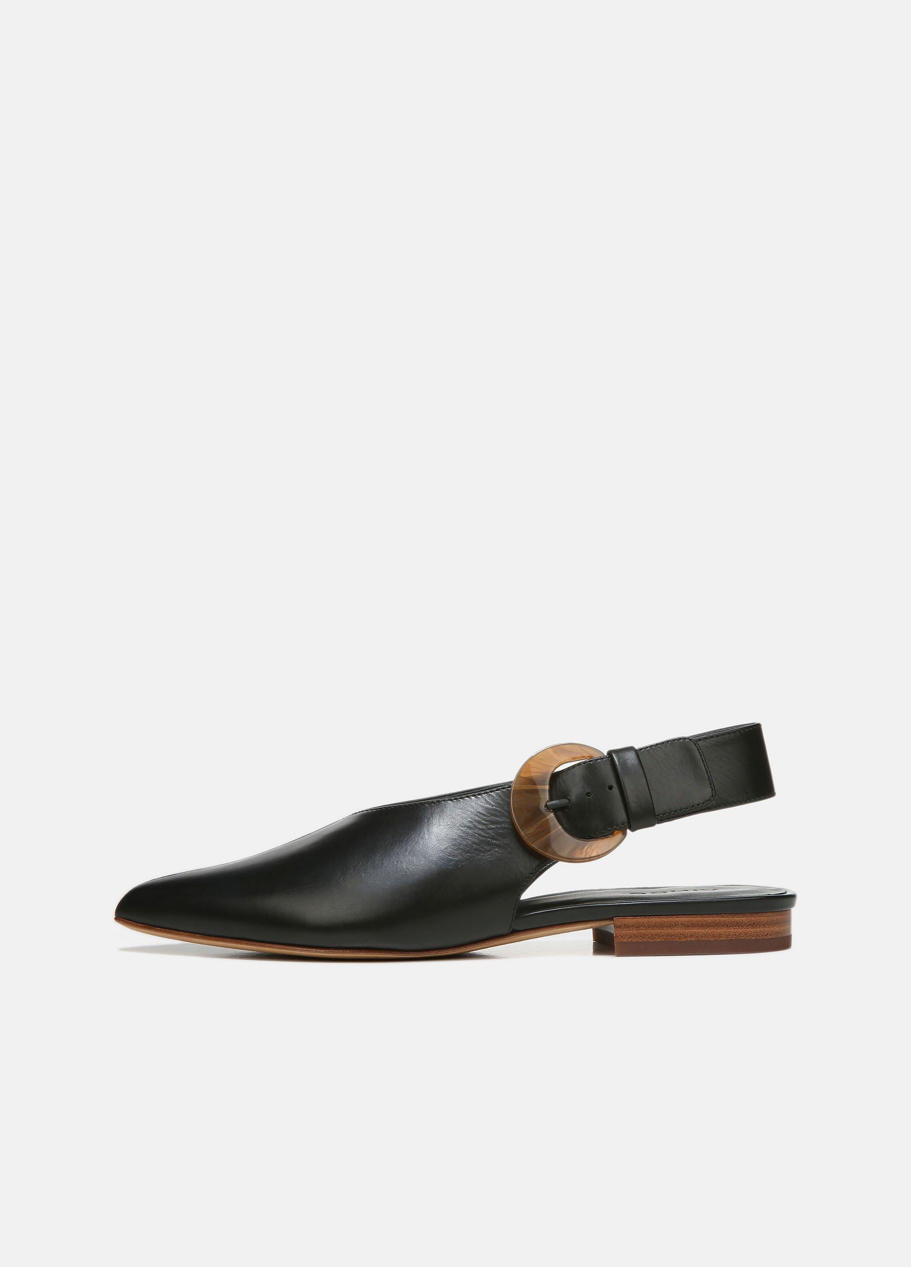 Cecily Leather Buckle Shoe
