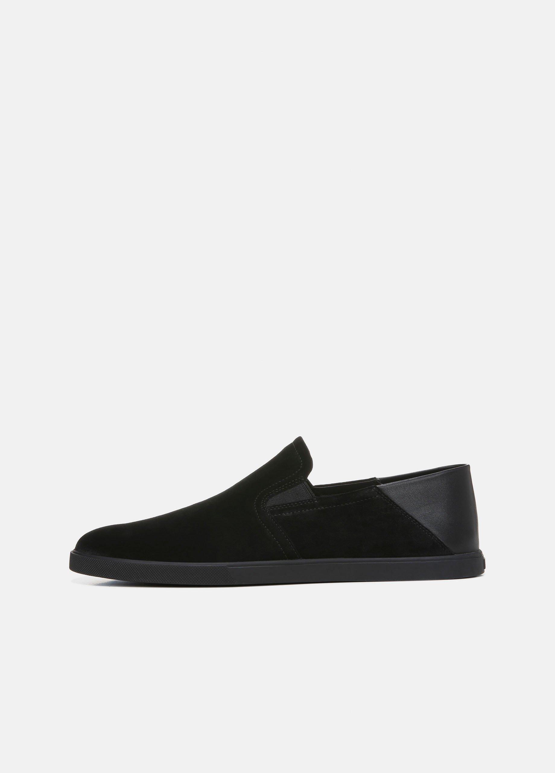 suede slip ons