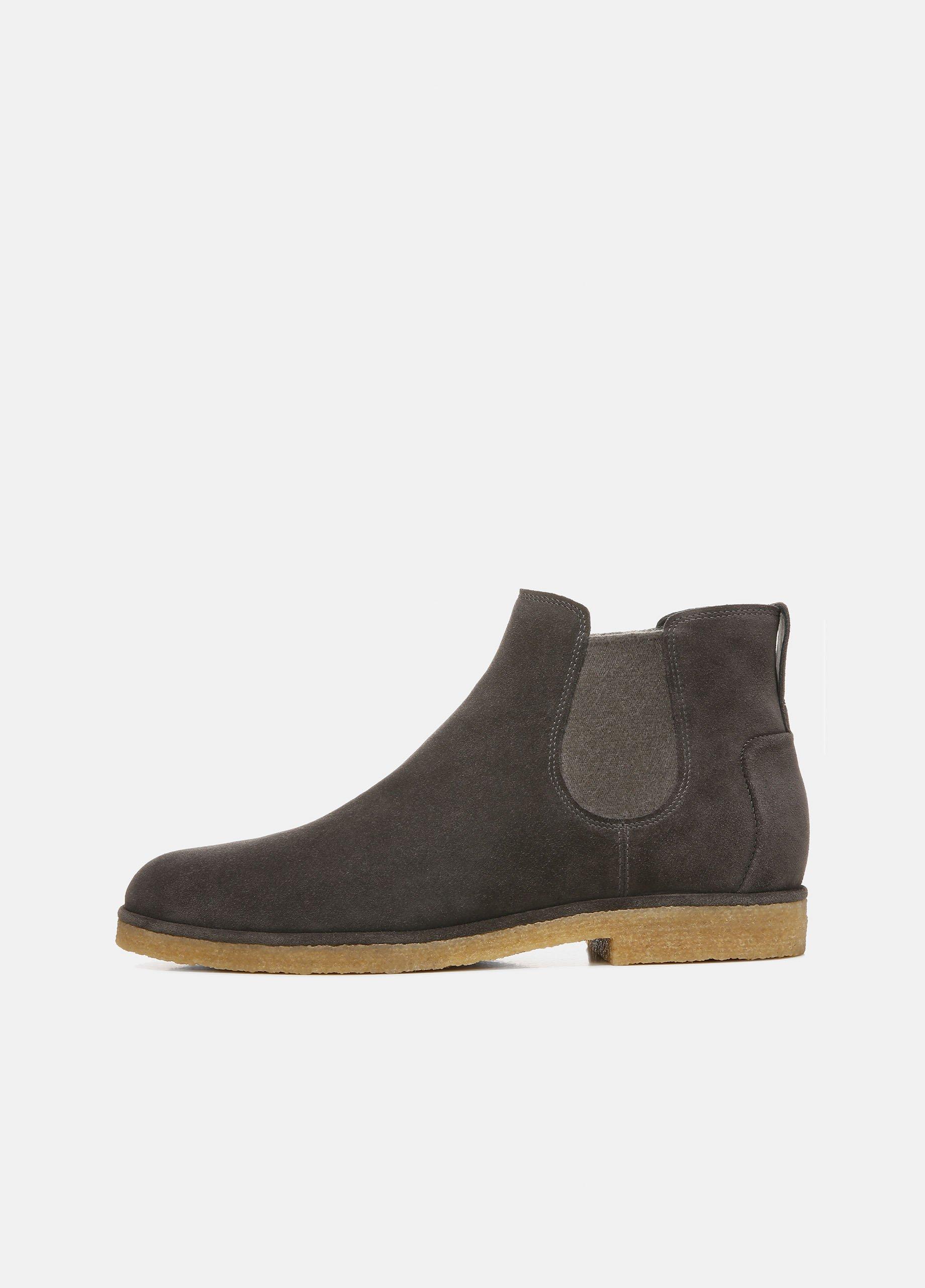 Men's Bonham Suede Boot, Graphite, Size 10 Vince