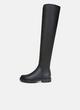 Cabria Leather Over-The-Knee Lug Boot image number 0