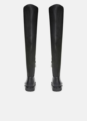 Beyond pik Weekendtas Cabria Leather Over-The-Knee Lug Boot in Vince Sold Out Products | Vince