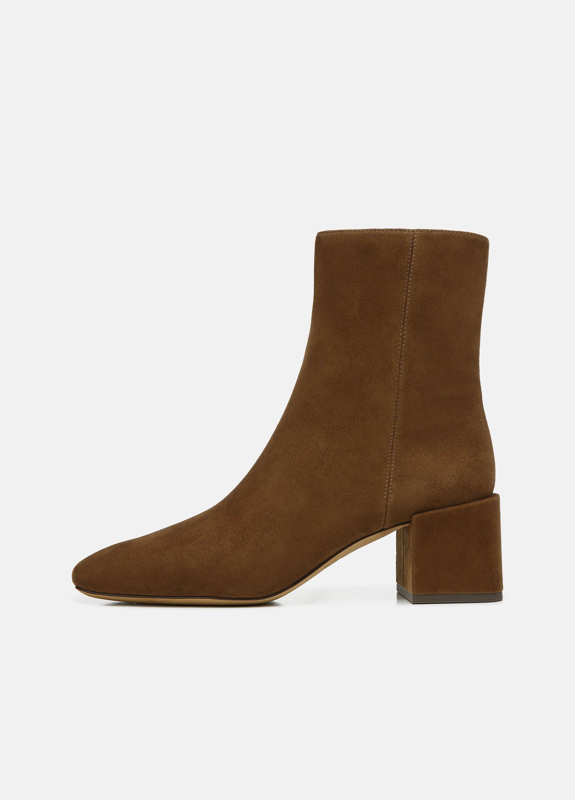 vince women's kaye block heel booties