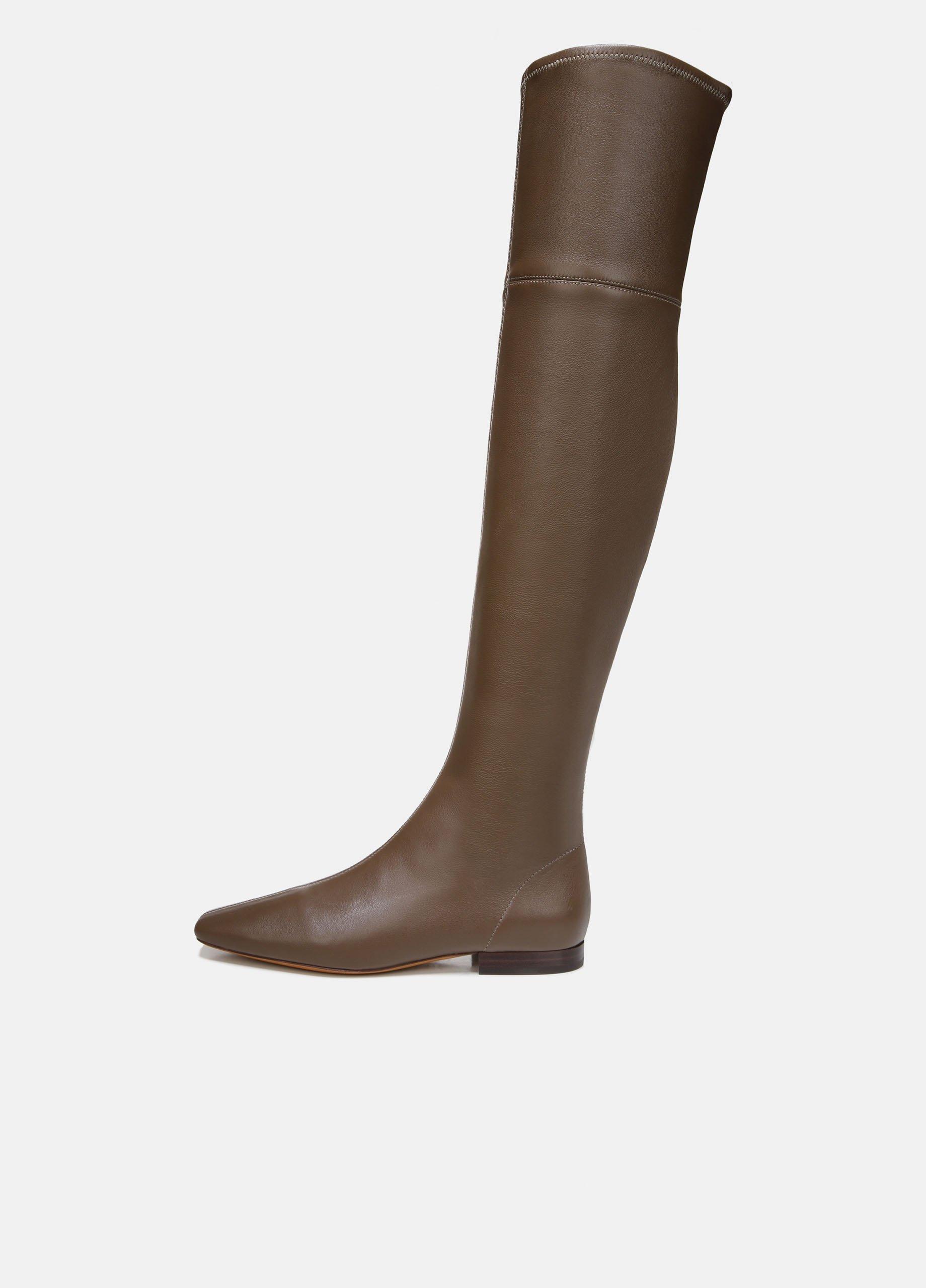 Nissa Leather Over-the-Knee Boot