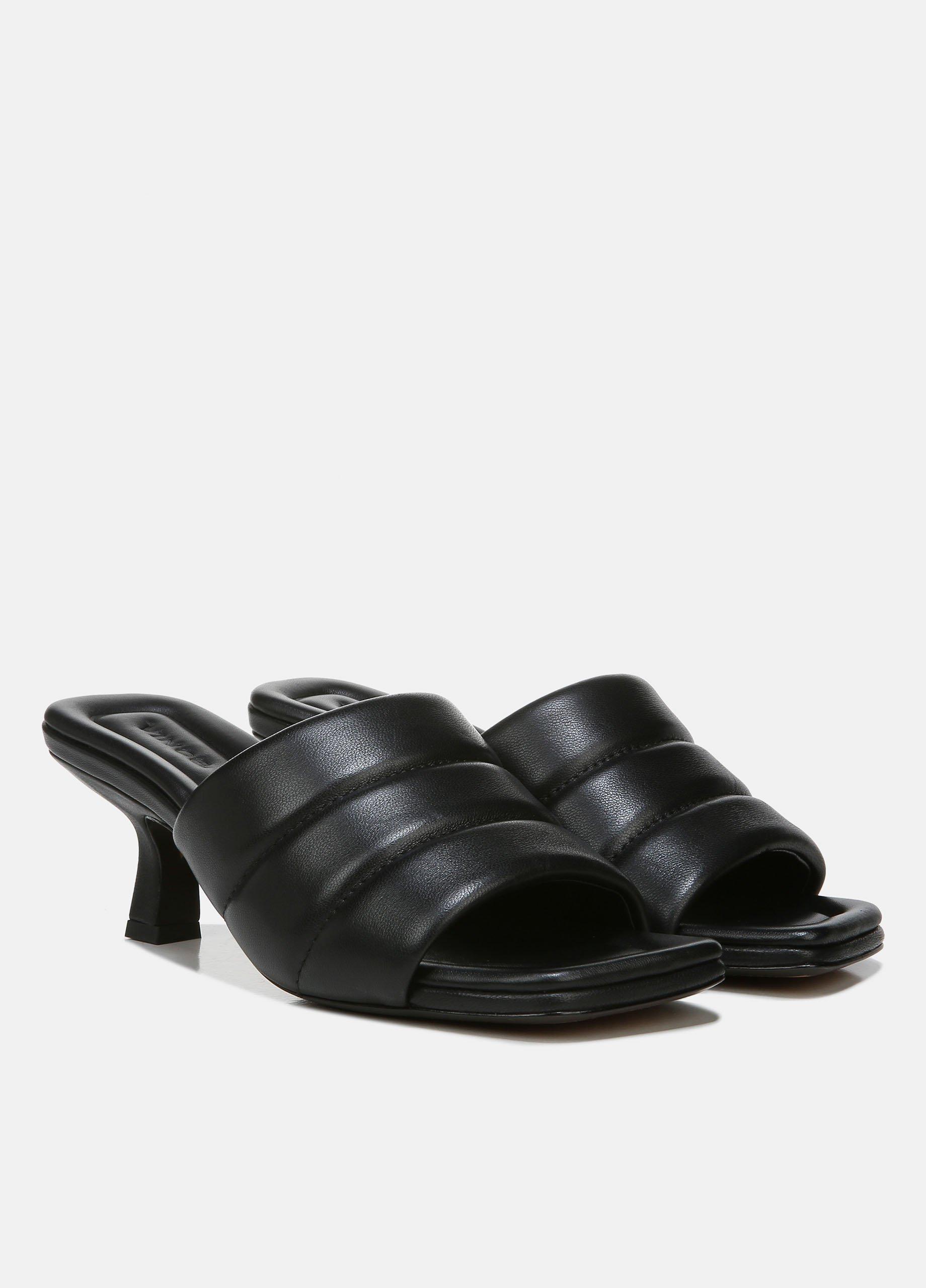 Vince cachet leather mule on sale sandals