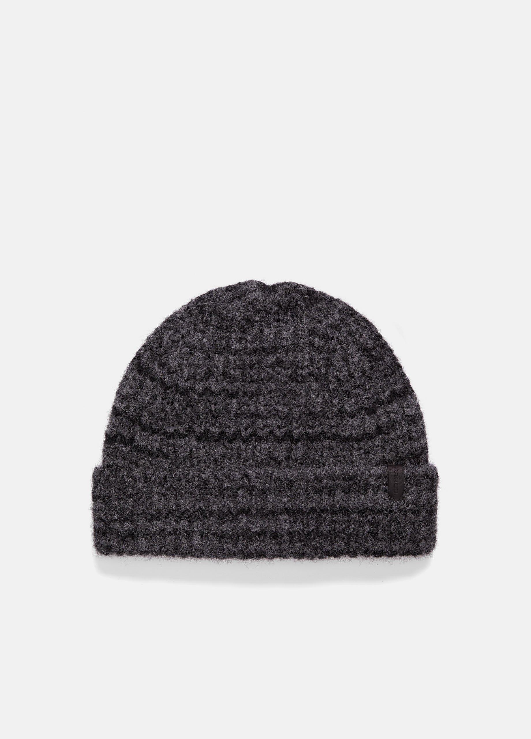 Space-Dye Alpaca-Blend Cuffed Hat image number 0