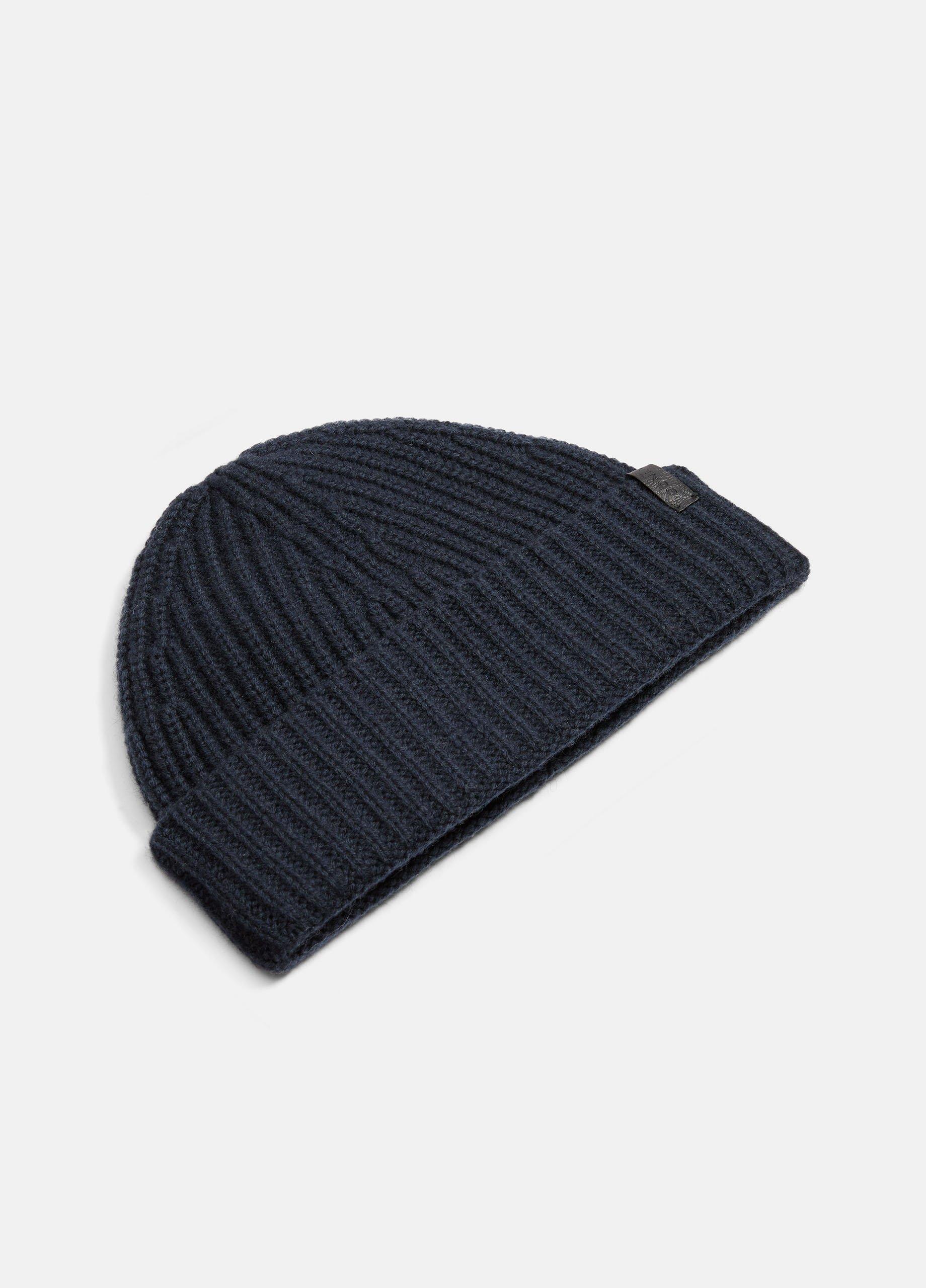 Cashmere Shaker-Stitch Beanie image number 1