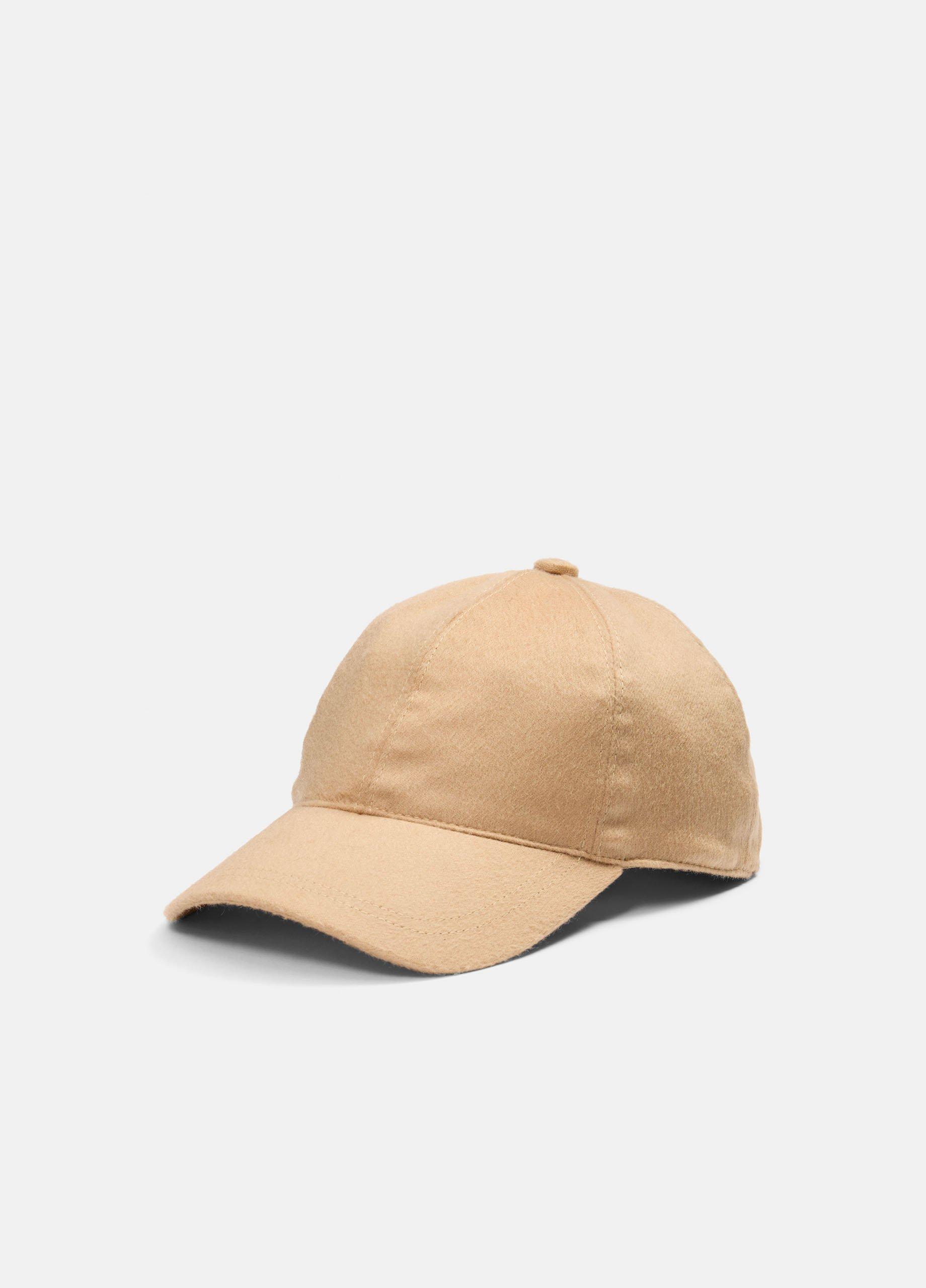 Men's cashmere baseball cap online