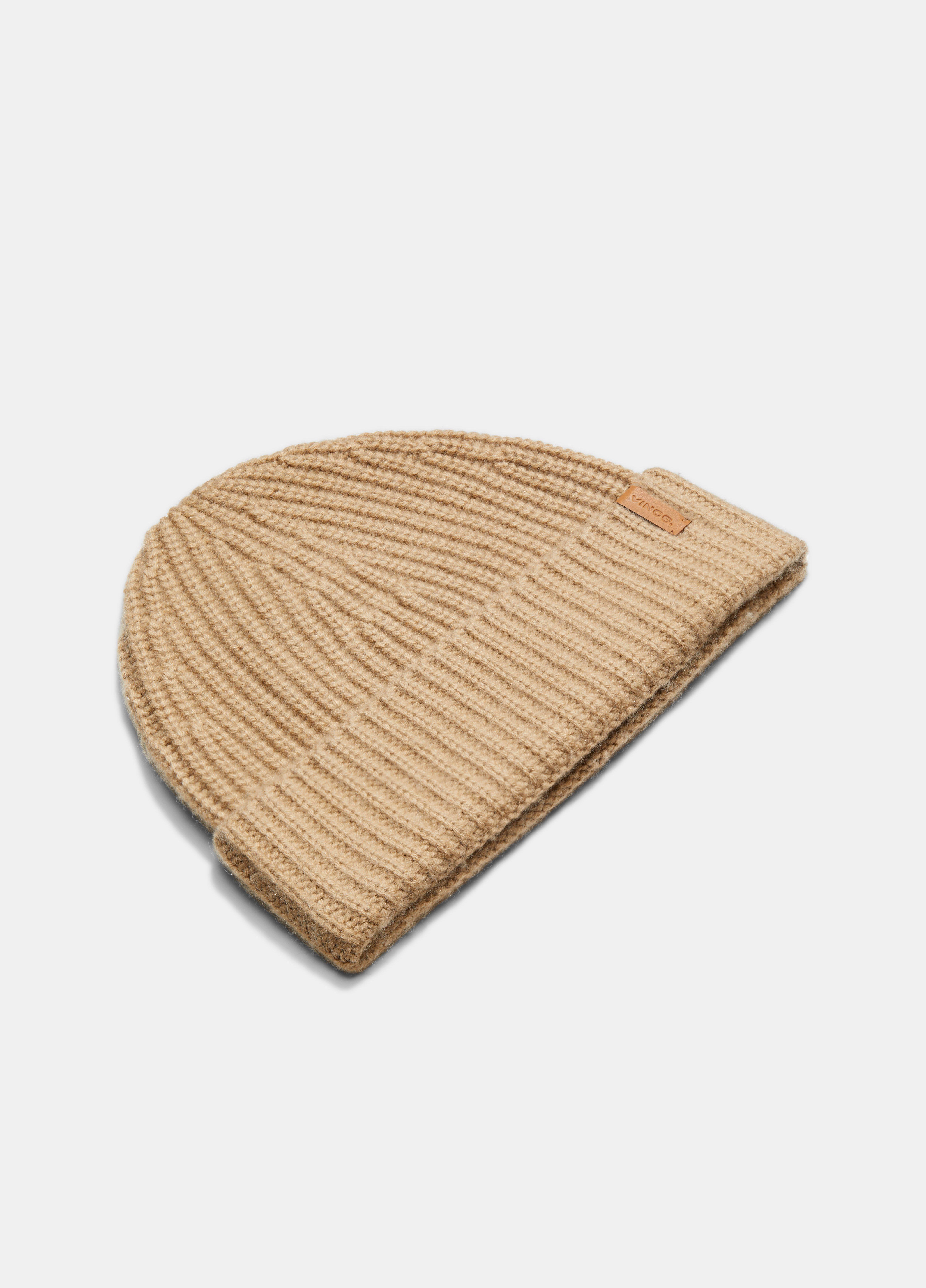 Wool-Cashmere Shaker-Stitch Hat image number 1