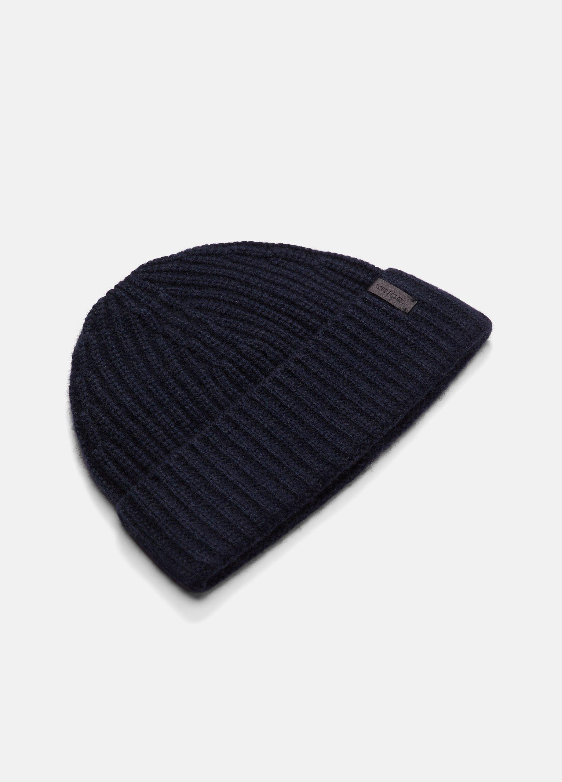 Wool-Cashmere Shaker-Stitch Hat in Accessories | Vince