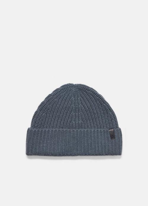 Wool and Cashmere Shaker Stitch Hat