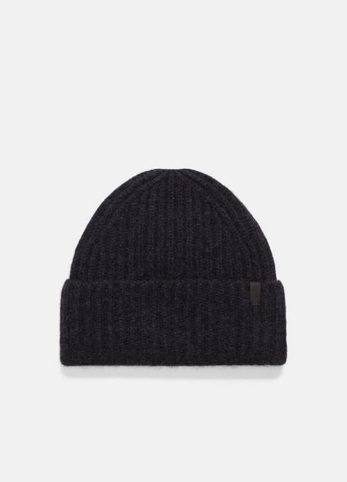 Plush Cashmere Chunky-Knit Beanie