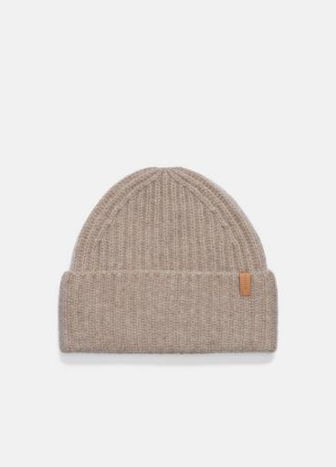 Plush Cashmere Chunky Knit Hat image number 0