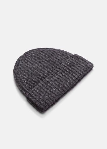 Cashmere Donegal Rib Cuffed Hat image number 1