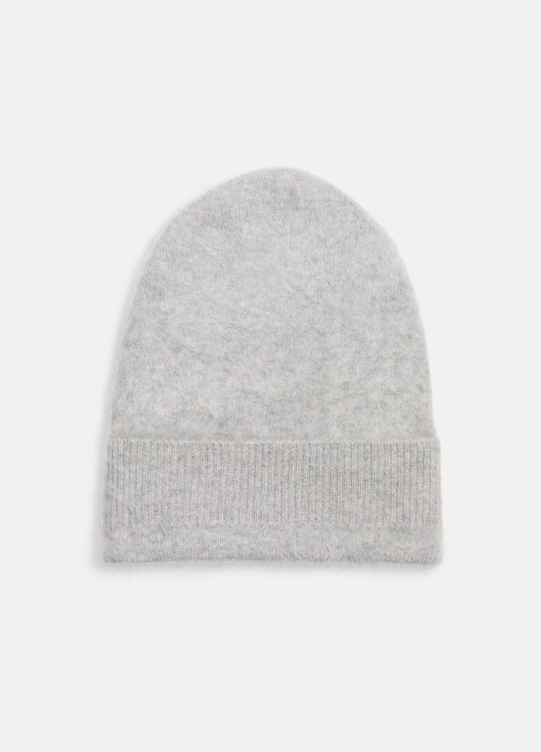 Women's Brushed Cashmere Beanie, Heather Grey Vince