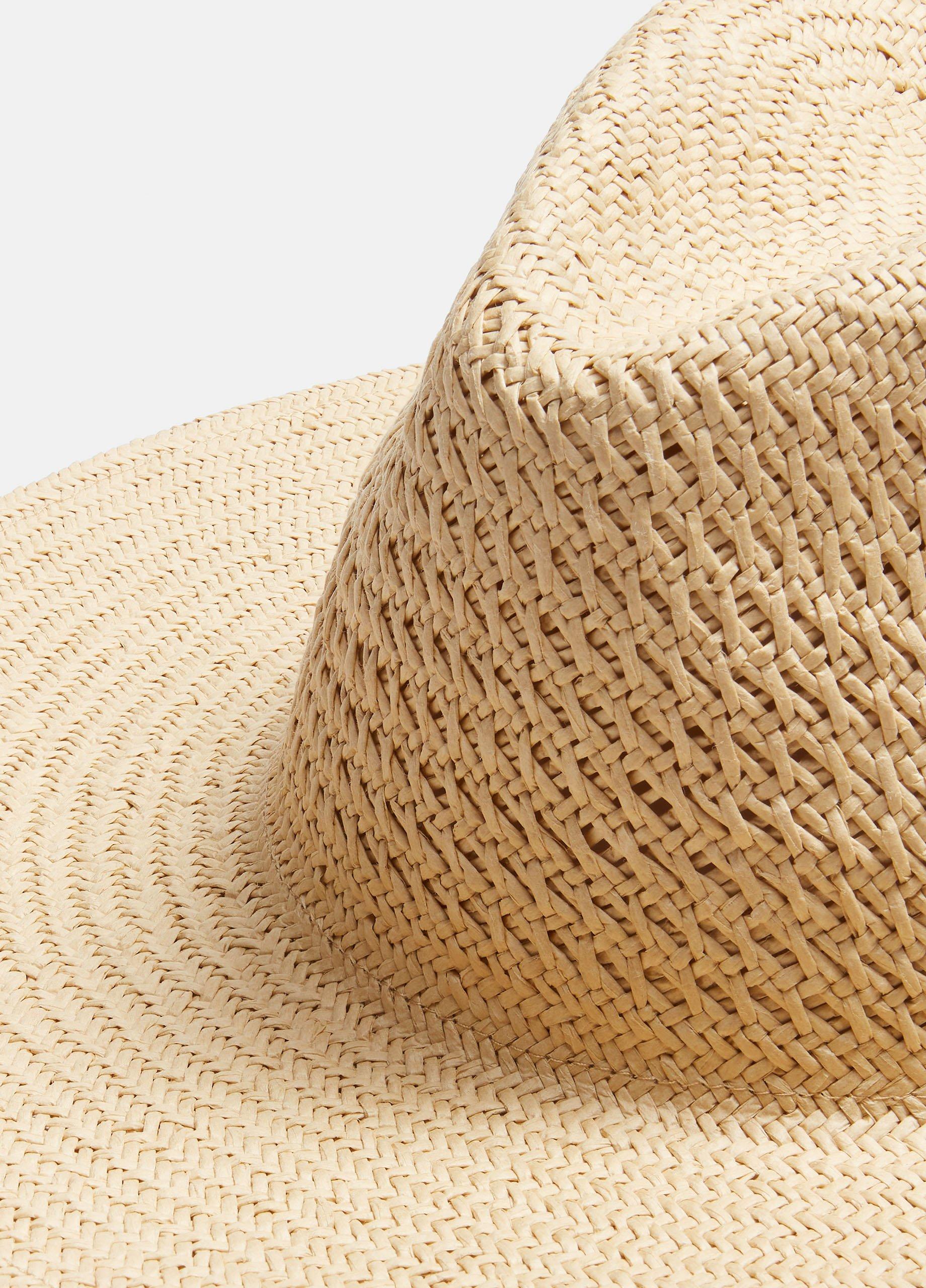 Packable Vented Straw Hat image number 1