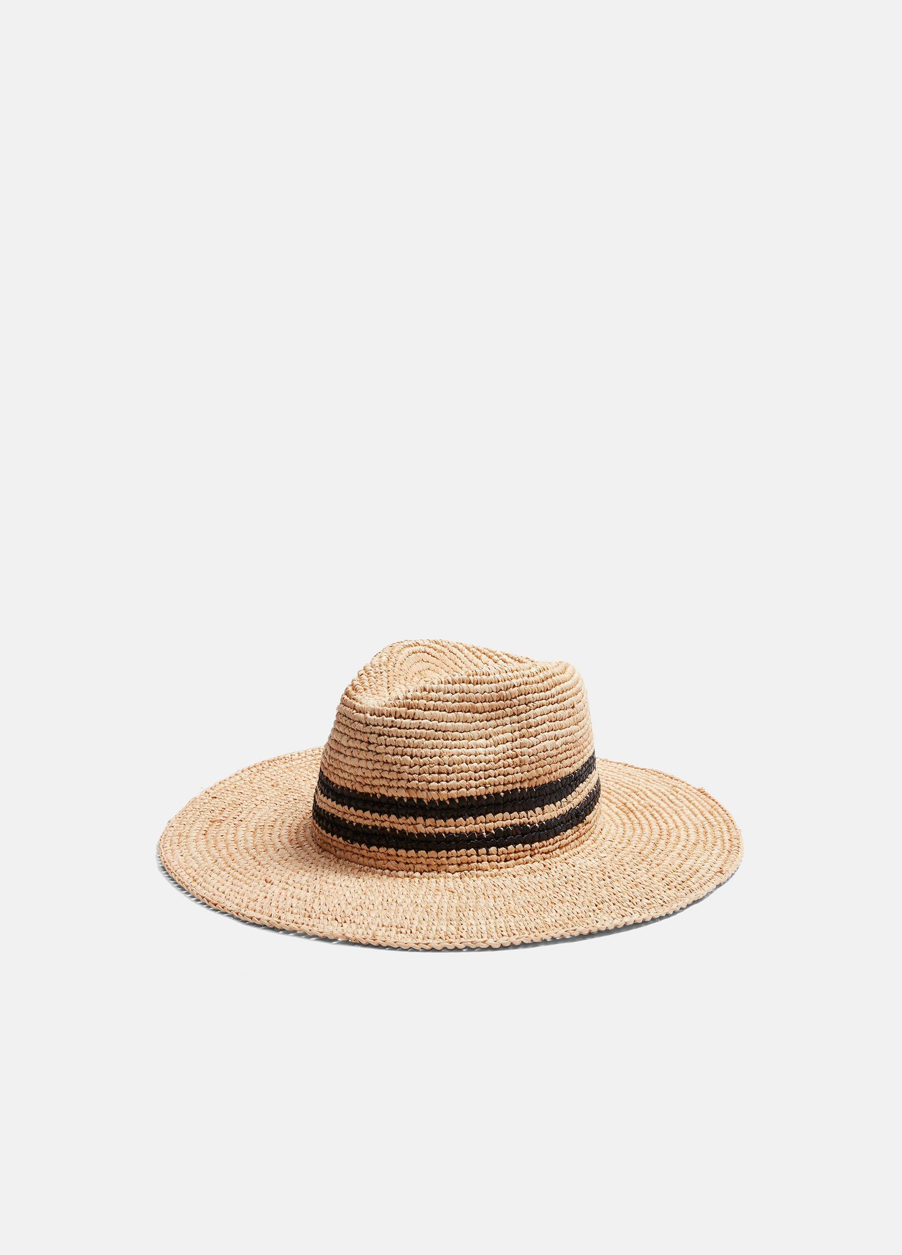 Straw Fedora Hat image number 0