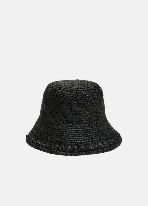 Straw Bucket Hat