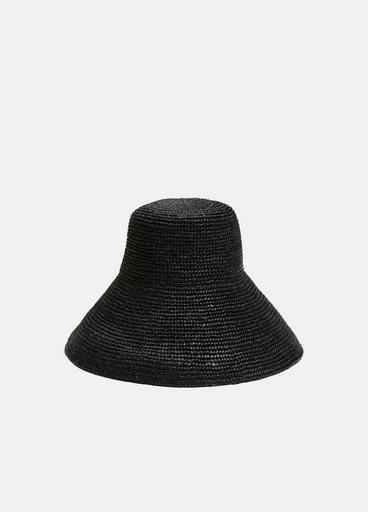 Wide-Brim Straw Sun Hat image number 0