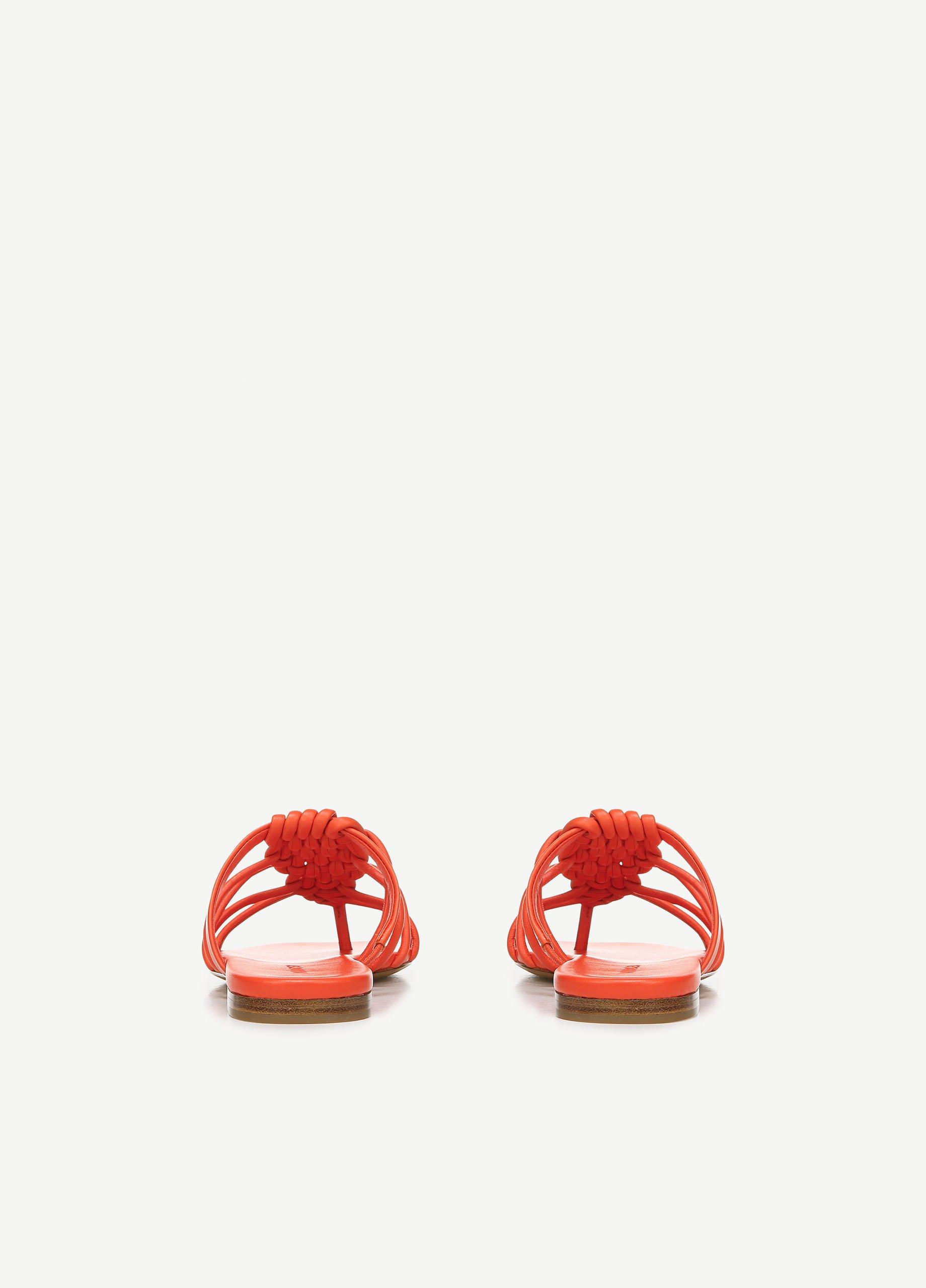 Dae Knotted Leather Flat Sandal image number 2