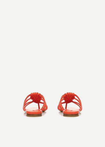 Dae Knotted Leather Flat Sandal image number 2