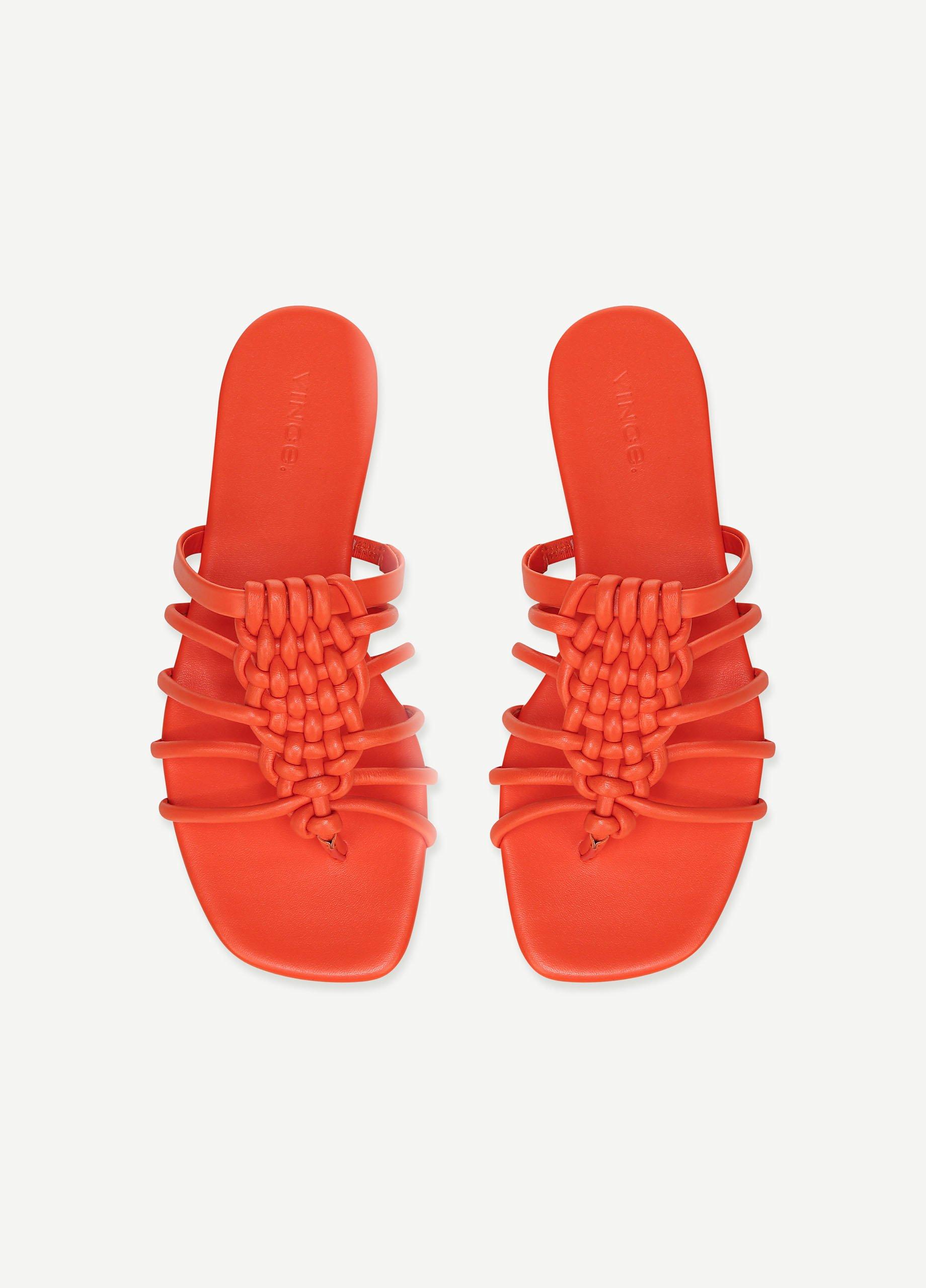 Dae Knotted Leather Flat Sandal image number 3