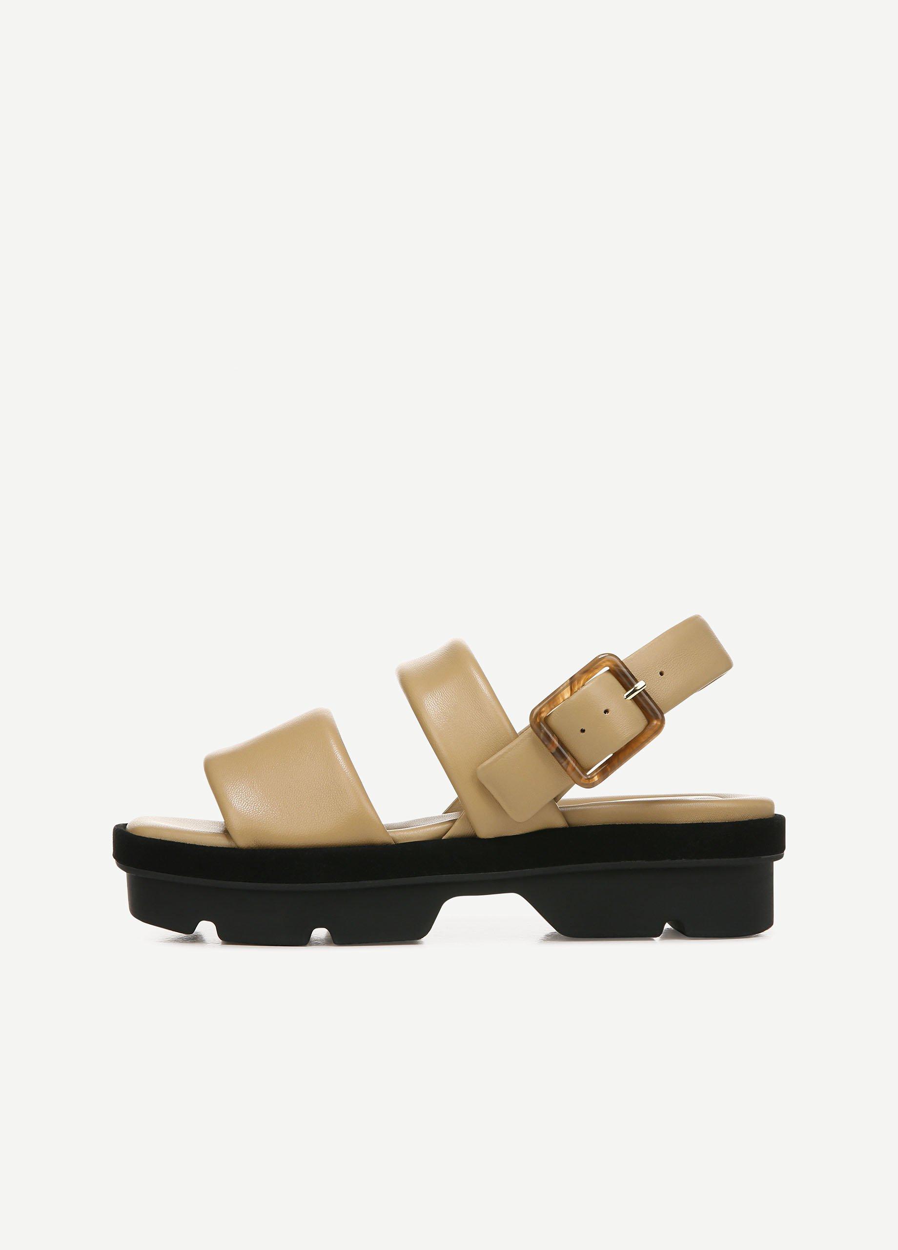 Bowie Leather Lug-Sole Slingback Sandal image number 0