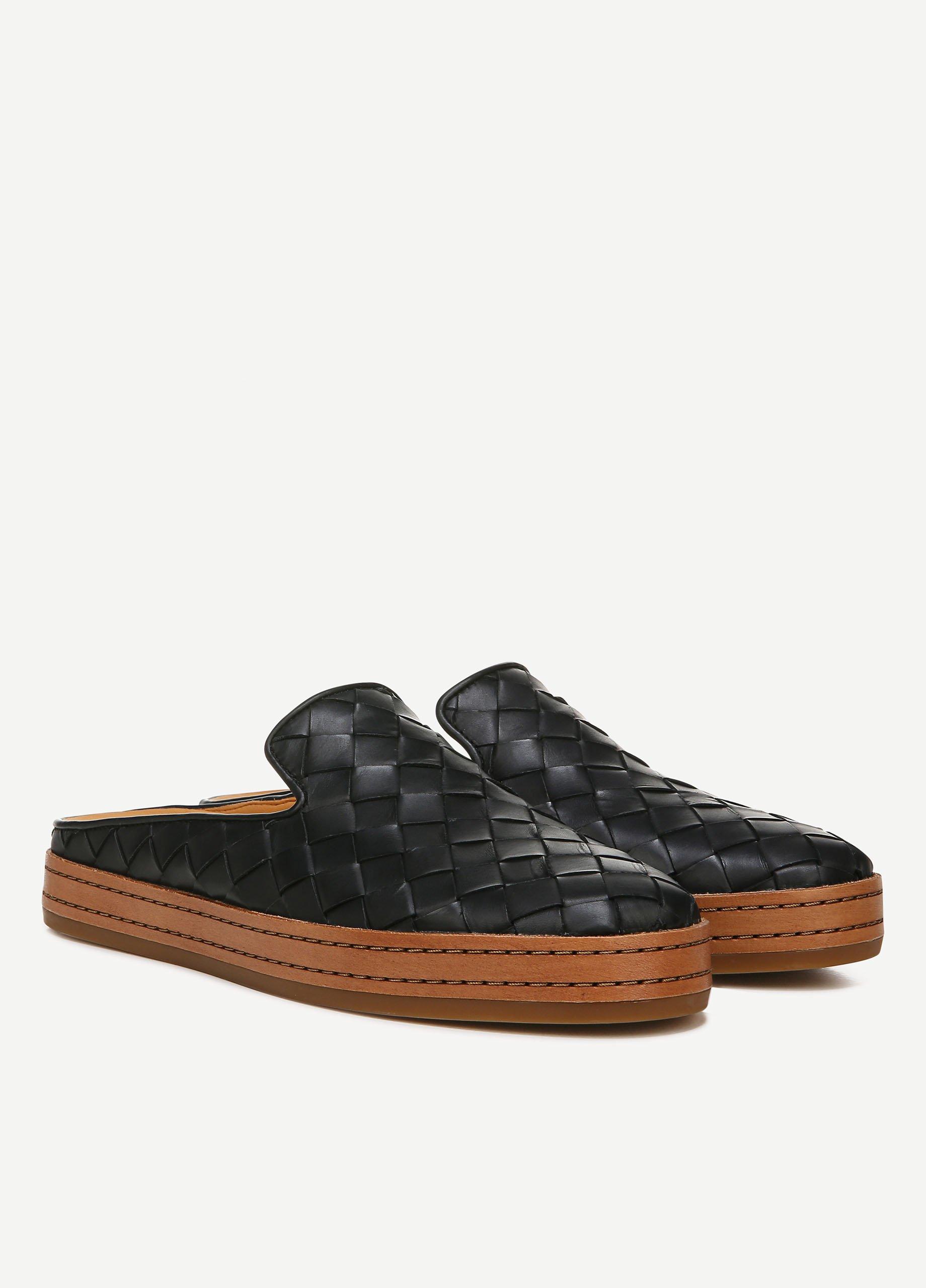 Canella Woven Leather Slip-On Sandal image number 1